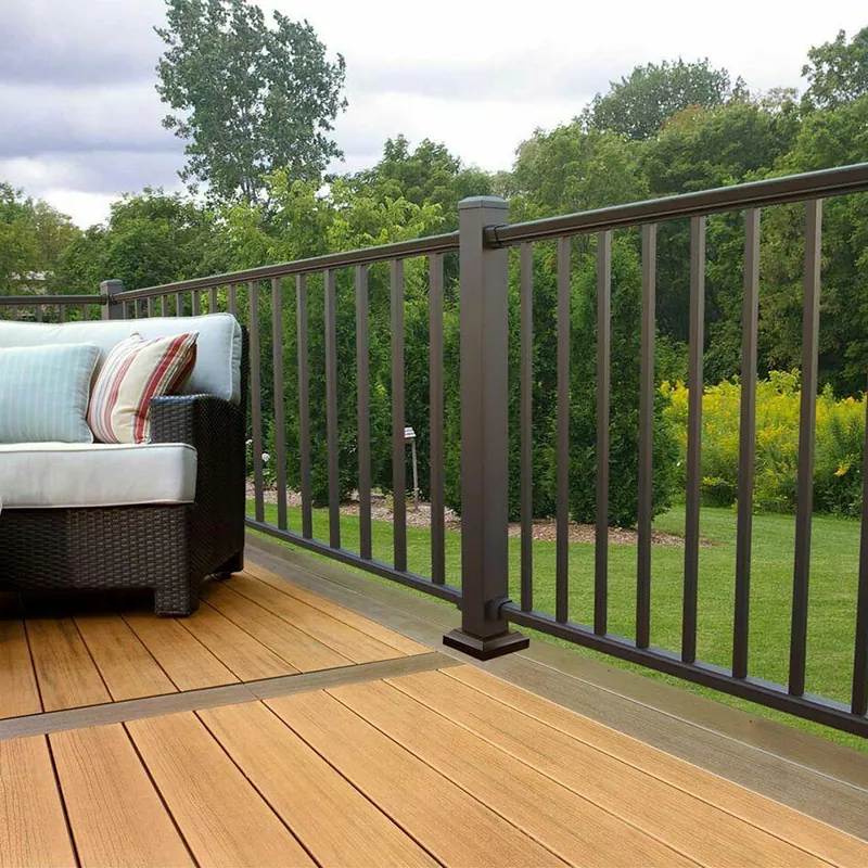 درابزين سطح الألومنيوم