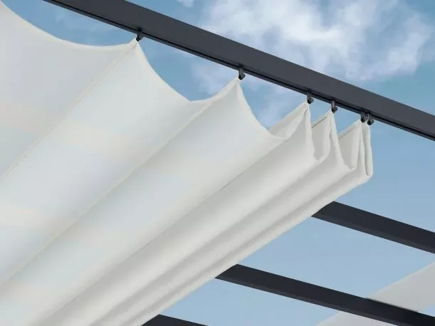 Fabric Roof Pergola