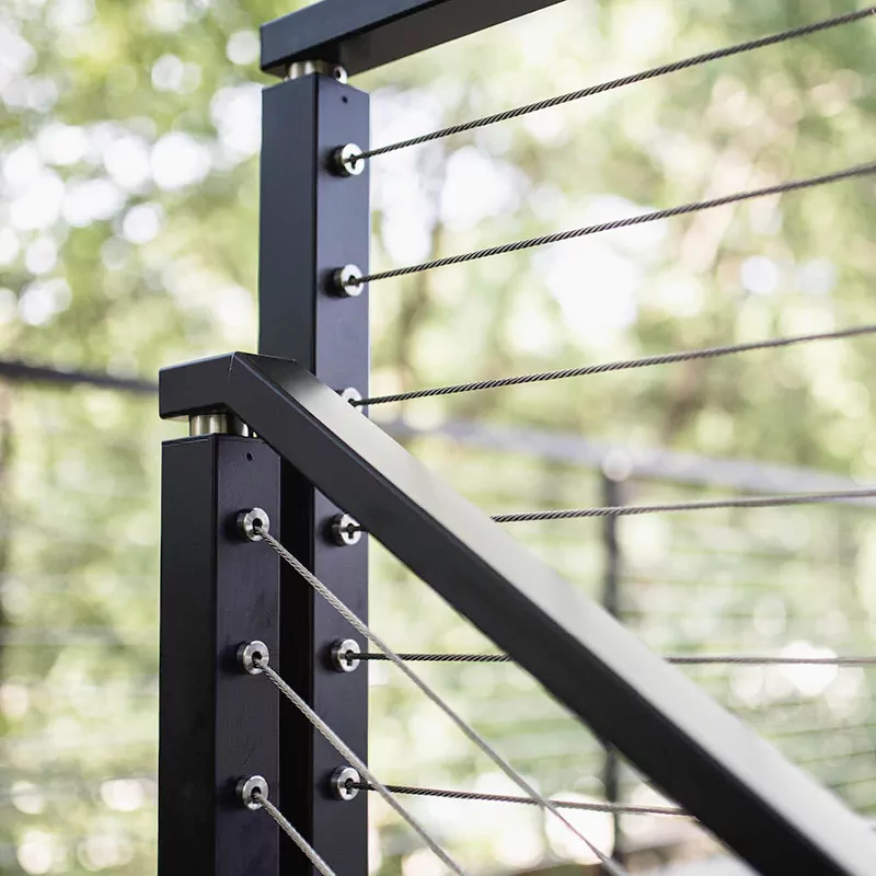 درابزين كابل SS