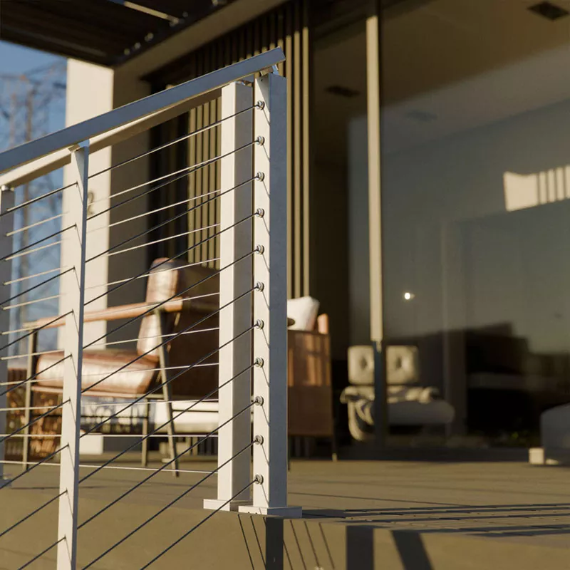 درابزين الكابلات غير القابل للصدأ